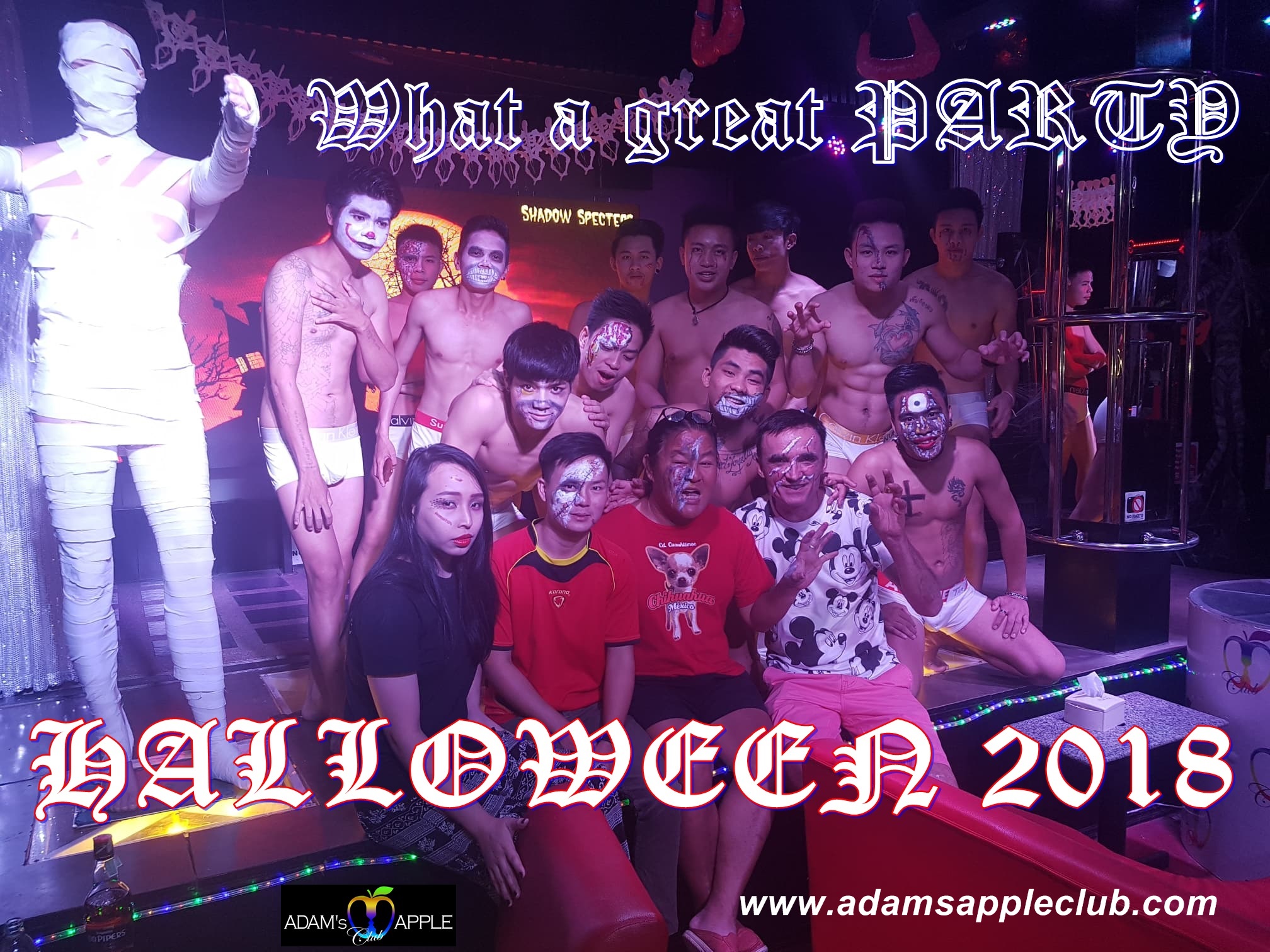 Halloween Adams Apple Club Chiang Mai Boy 