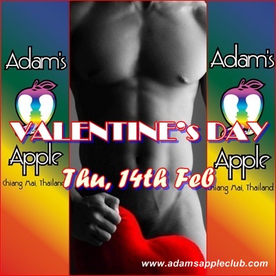Valentine’s Day 2019 Adam’s Apple Club Chiang Mai