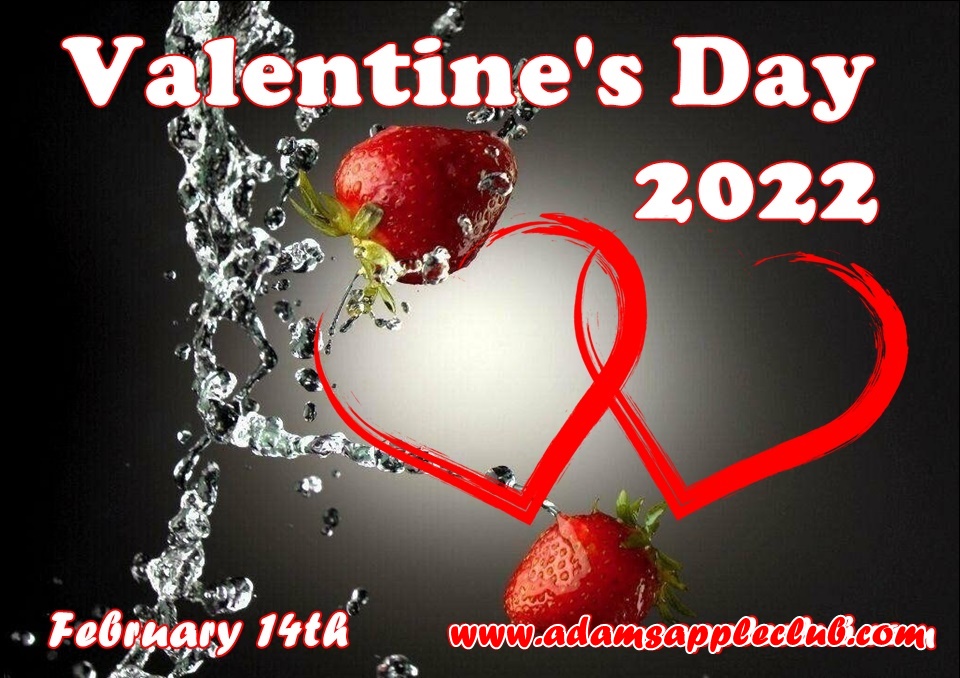 Happy Valentines Day 2022 Adams Apple Club Chiang Mai Gay Bar Thailand. We wish all our friends around the world a Happy Valentines Day 2022