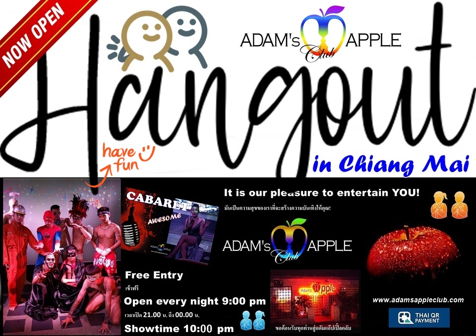 Hangout in Chiang Mai - Must-do, must-go and not-to-miss this place for fun and culture that everyone should have been to in Chiang Mai - Adam's Apple Club