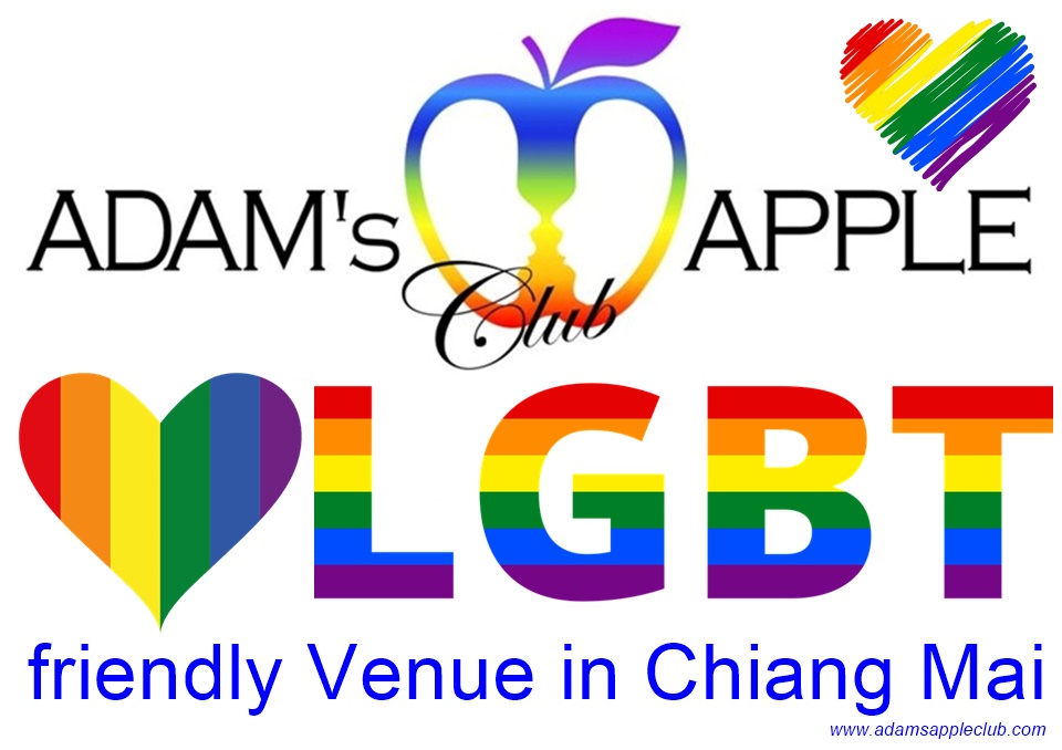 LGBT friendly Venue in Chiang Mai Adams Apple Club. Our Nightclub OPEN every Night 9:00 PM and the amazing Show START 10:00 PM.